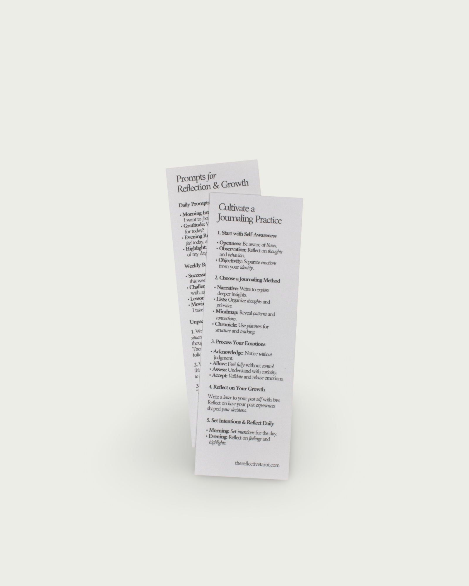The Reflection Bookmark