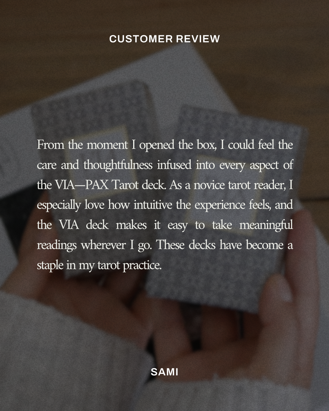 VIA—PAX Tarot